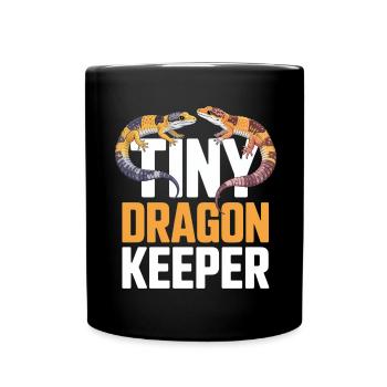 Léopard Gecko Léopard Gecko Reptile Terraristique - Mug uni - noir - Devant