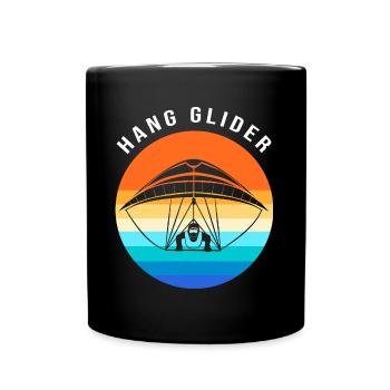 Paraglider Paraglider Paragliding Paragliding - Full Colour Mug - black - Front