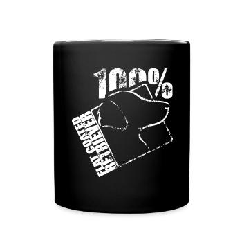 FLAT COATED RETRIEVER 100 - Full Colour Mug - black - Front