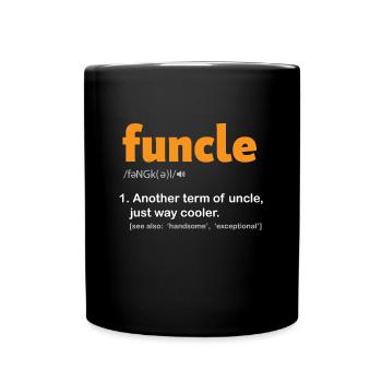 Définition de Funcle - Mug uni - noir - Devant