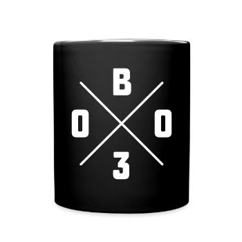 Berlin X 030 - Tasse einfarbig - Schwarz - Vorne