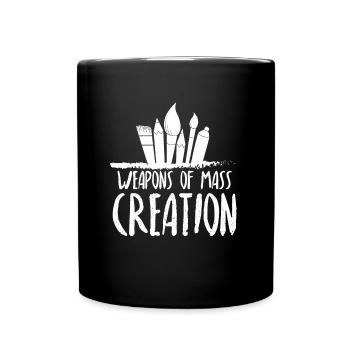 Armes De Création Massive - Mug uni - noir - Devant