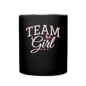 Team Girl - Full Colour Mug - black - Front
