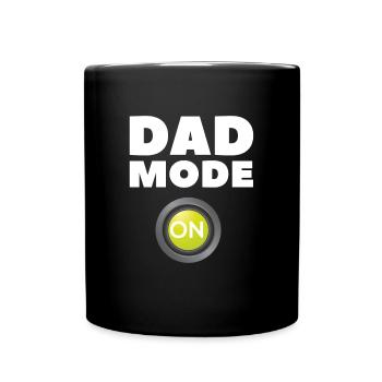 Dad Mode On - Full Colour Mug - black - Front