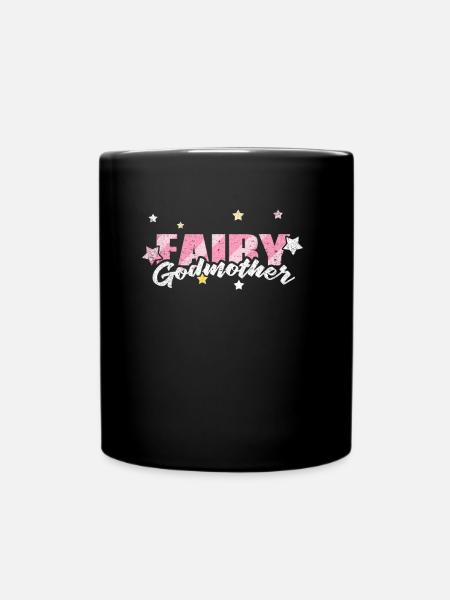Fée marraine - Mug uni - noir