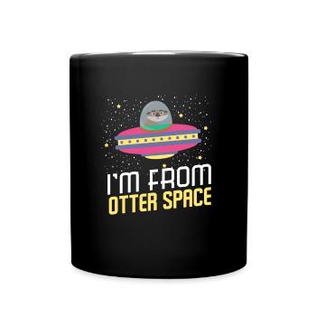 I'm From Otter Space - Full Colour Mug - black - Front