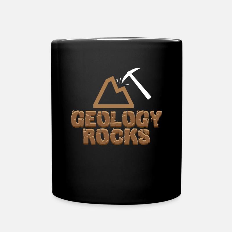 Géologie Roches - Mug uni - noir