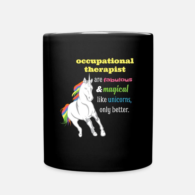 Occupational Therapist - Full Colour Mug - black