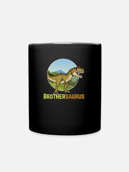 Brothersaurus - Tasse einfarbig - Schwarz