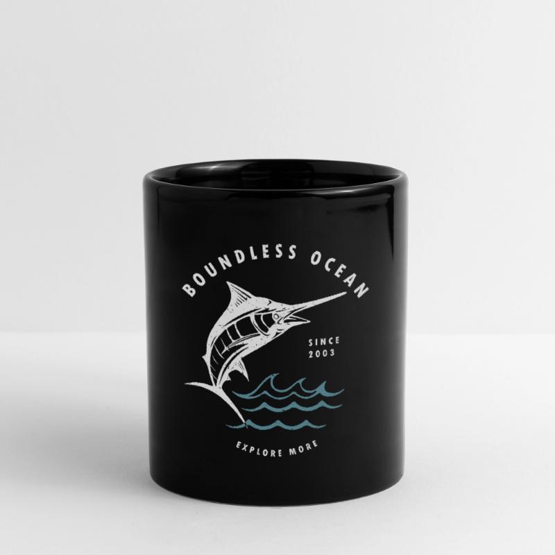 Boundless ocean,explorez plus Mug uni