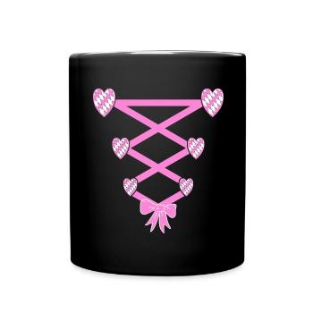Volksfest Dirndl Remplacement - Mug uni - noir - Devant