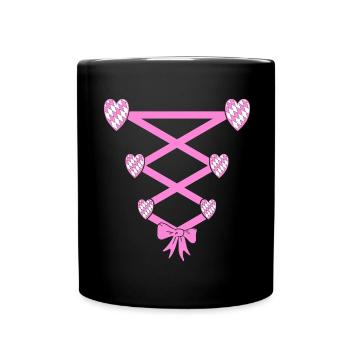Volksfest Dirndl Remplacement - Mug uni - noir - Devant