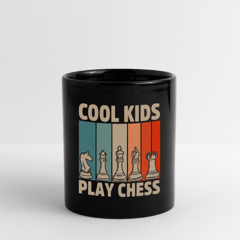 Chess gift idea for chess players Checkmate Full Colour Mug