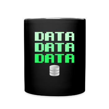 DataScience Données Science Ingénieur Humour - Mug uni - noir - Devant