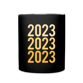 Bonne Année 2023 Nouvel An Nouvelle Année - Mug uni - noir - Devant