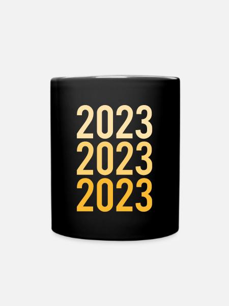 Bonne Année 2023 Nouvel An Nouvelle Année - Mug uni - noir