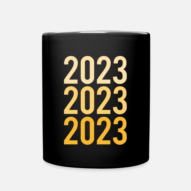 Bonne Année 2023 Nouvel An Nouvelle Année - Mug uni - noir