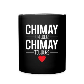 Chimay un jour chimay toujours ville belgique - Mug uni - noir - Devant