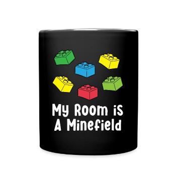 Brick Builder Brick Building Master Builder - Full Colour Mug - black - Front