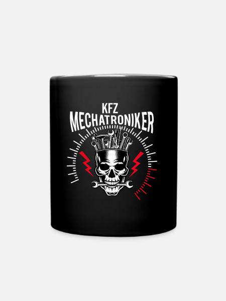 KFZ Mechatroniker - Tasse einfarbig - Schwarz