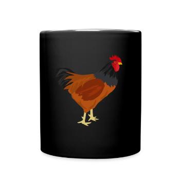 Barbed Chicken - Gift idea - Full Colour Mug - black - Front