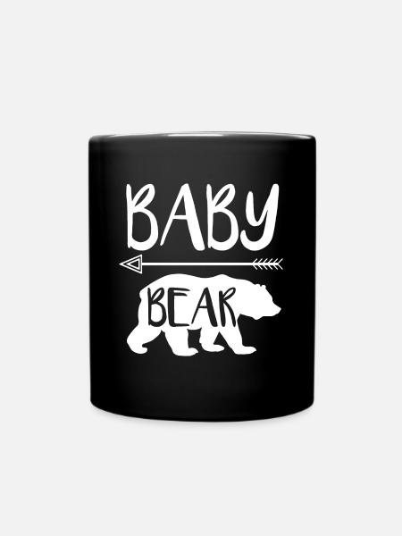 Bébé ours - Mug uni - noir