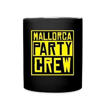 Équipe de fête de Majorque - Mug uni - noir - Devant