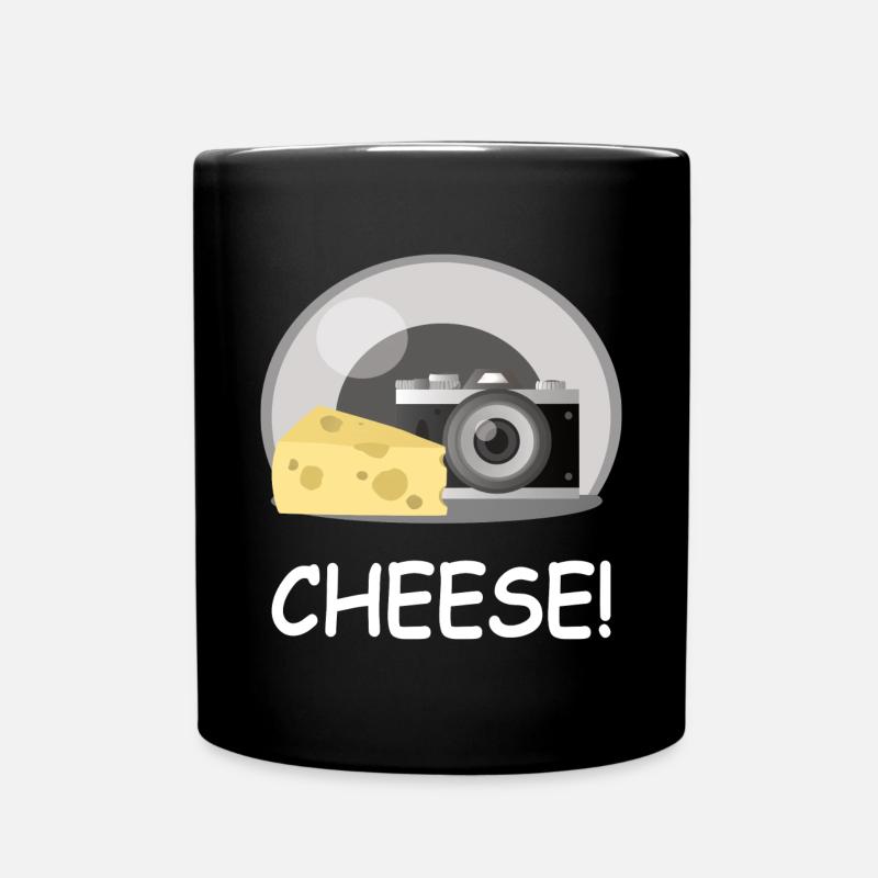 Fotograf Fotografie Kamera Sag Cheese Design - Tasse einfarbig - Schwarz