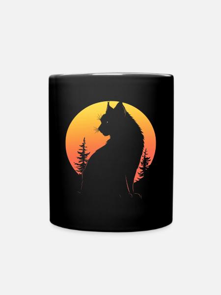 Lynx - Mug uni - noir