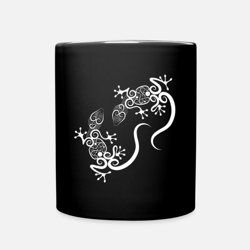 LIZARD - Tasse einfarbig - Schwarz