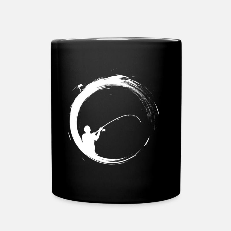 pêche - Mug uni - noir