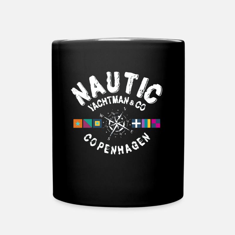 Nautic Copenhagen - Full Colour Mug - black