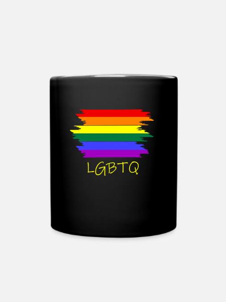LGBTQ - Tasse einfarbig - Schwarz