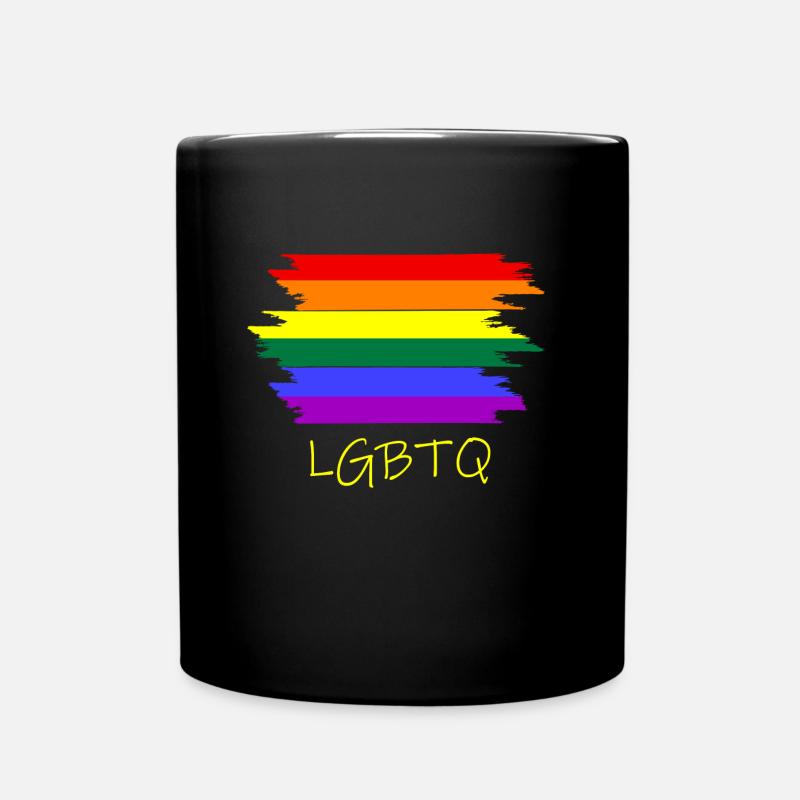 LGBTQ - Tasse einfarbig - Schwarz