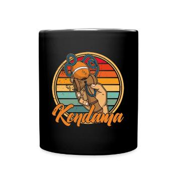 Toys Japan Kendama Mug Game Kids - Full Colour Mug - black - Front