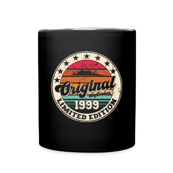 24th Birthday Original September Vintage 1999 - Full Colour Mug - black - Front