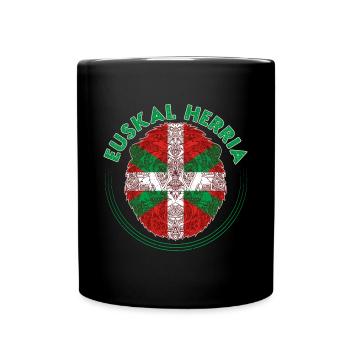 Basken Euskal Herria Spanien Euskara Spanien - Tasse einfarbig - Schwarz - Vorne