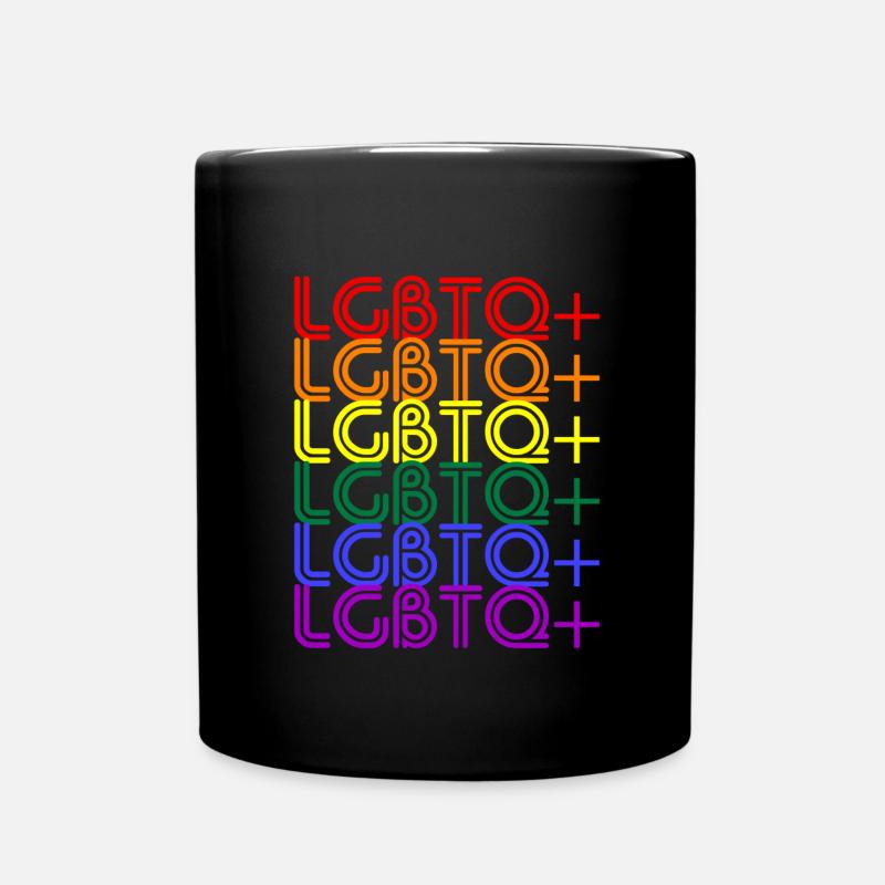 LGBTQ+ - Tasse einfarbig - Schwarz