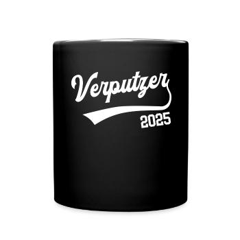 Verputzer 2025 Ausbildung Prüfung Stuckateur Azubi - Tasse einfarbig - Schwarz - Vorne
