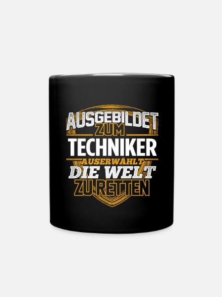 TECHNIKER - Der Auserwählte - Tasse einfarbig - Schwarz