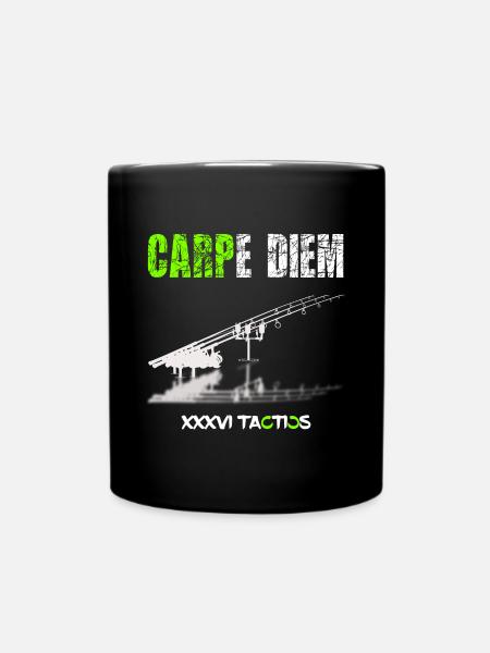 Carpistes Carp pêche cadeau Rodpod - Mug uni - noir