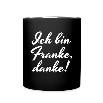 I am Franke, thank you! - Full Colour Mug - black - Front