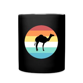 camel - Full Colour Mug - black - Front