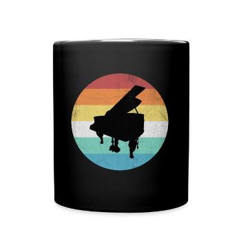 Ailes - Mug uni - noir - Devant