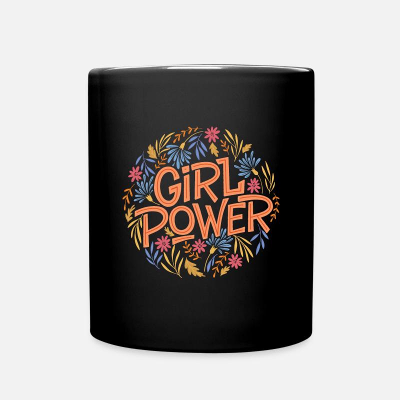 Girl Power - Mug uni - noir