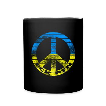 Ukraine - Mug uni - noir - Devant