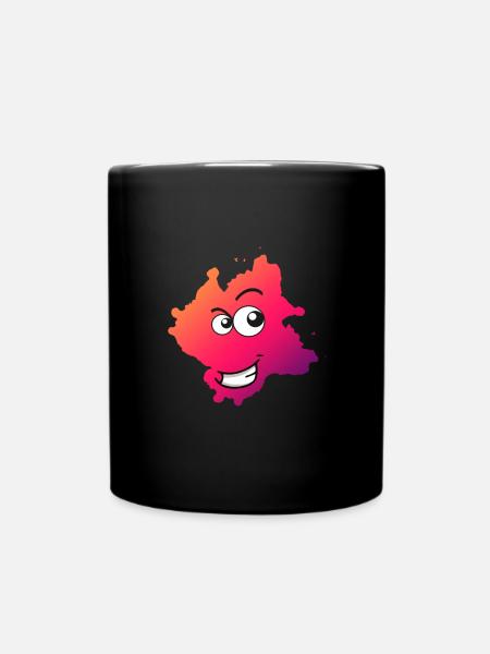 Kleksi© - The stain with style #18 - Full Colour Mug - black