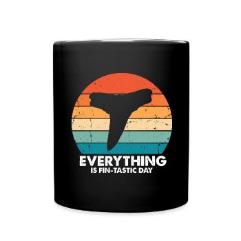 Fossil Archaeology Design Fossils Fossil Hunters - Full Colour Mug - black - Front