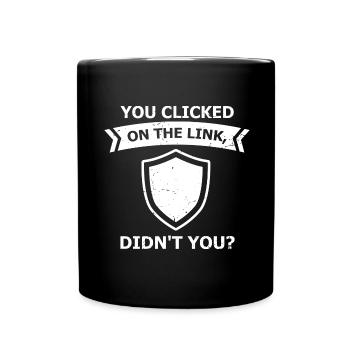Conception de la cybersécurité pour les pirates informatiques et la cybersécurité - Mug uni - noir - Devant