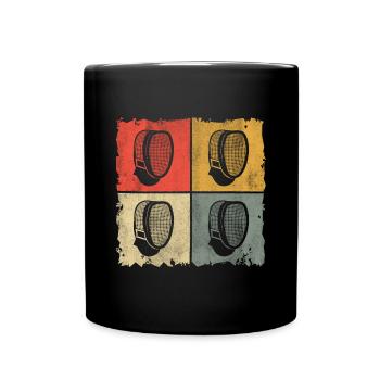 Fechten Fechtsport Fencing Fechter - Full Colour Mug - black - Front